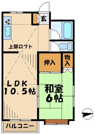 グリーンシャトレの物件間取画像